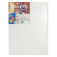 Холст на подрамнике 60*80см, хлопок 100%, мелкое зерно, 280гр/м, акрил, белый