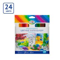 Карандаши цвет. 24цв  Гамма "Классические"