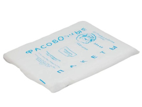 Пакет фасовочный в пластах 1000шт, ПНД 30см/40см/8мк