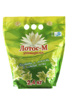 Порошок стиральный ЛОТОС-М 2,4 кг Универсал