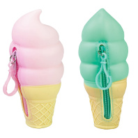 Кошелек (165*70) молния, силикон "Рожок"*