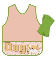 Набор Нарукавники + накидка 568*405мм 2 кармана "Doggy"