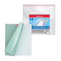 Набор обложек для тетрадей и дневн. (212х395мм), 80мкм,  с клеевым краем  (10шт), прозрачные