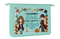 Папка д/тетрад. А4 (340*245*40) молния сверху, пластик "Гарри Поттер"*