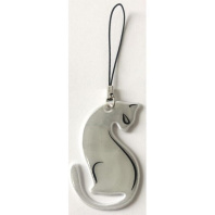 Брелок светоотражающий ПВХ " Cat" фигурный Брелок светоотражающий ПВХ " Cat" фигурный