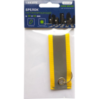 Брелок светоотражающий ПВХ "SAFE MODE Tape " с карабином на ленте белый Брелок светоотражающий ПВХ "SAFE MODE Tape " с карабином на ленте белый