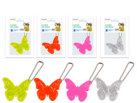 Брелок светоотражающий ПВХ "Бабочка" Брелок светоотражающий ПВХ "Бабочка"