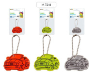 Брелок светоотражающий ПВХ "Машина" фигурный Брелок светоотражающий ПВХ "Машина" фигурный