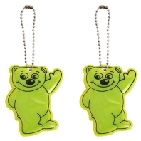 Брелок светоотражающий ПВХ "Мишка" фигурный Брелок светоотражающий ПВХ "Мишка" фигурный