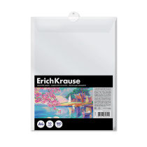 Бумага для акварели в пластиковой папке ErichKrause Art Spirit, А4, 10 листов