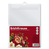 Бумага для акварели в пластиковой папке ErichKrause Folk Motives, А4, 20 листов