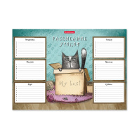 Расписание уроков ErichKrause Cat & Box, А4