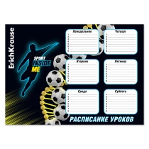 Расписание уроков ErichKrause Sport DNA, А3