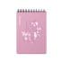 Блокнот с пластиковой обложкой на спирали ErichKrause Floral Soul, А6, 80 листов, клетка