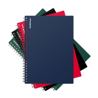 Тетрадь общая с пластиковой обложкой на спирали ErichKrause Classic, ассорти, А5, 60 листов, клетка_MIX-PACK Тетрадь общая с пластиковой обложкой на спирали ErichKrause Classic, ассорти, А5, 60 листов, клетка_MIX-PACK