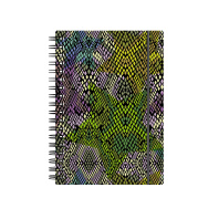 Тетрадь общая с пластиковой обложкой на спирали ErichKrause Purple Python, А6, 80 листов, клетка, на резинке Тетрадь общая с пластиковой обложкой на спирали ErichKrause Purple Python, А6, 80 листов, клетка, на резинке