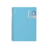 Тетрадь общая с пластиковой обложкой на спирали ErichKrause Manga, голубой, А5, 80 листов, клетка Тетрадь общая с пластиковой обложкой на спирали ErichKrause Manga, голубой, А5, 80 листов, клетка