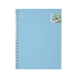 Тетрадь общая с пластиковой обложкой на спирали ErichKrause Manga, голубой, А4, 80 листов, клетка Тетрадь общая с пластиковой обложкой на спирали ErichKrause Manga, голубой, А4, 80 листов, клетка