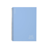 Тетрадь общая с пластиковой обложкой на спирали ErichKrause Symbol, голубой, A5, 80 листов, клетка Тетрадь общая с пластиковой обложкой на спирали ErichKrause Symbol, голубой, A5, 80 листов, клетка