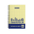 Тетрадь общая на спирали ErichKrause MEGAPOLIS® Yellow Concept, А6, 80 листов, клетка, желтый внутренний блок