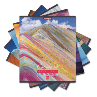 Тетрадь общая ученическая ErichKrause Wonders of Nature, 96 листов, клетка, глянцевая ламинация_MIX-PACK