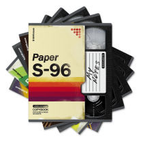 Тетрадь общая ученическая ErichKrause VHS, 96 листов, клетка, матовая ламинация+выборочный лак_MIX-PACK