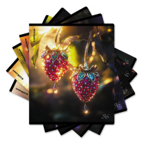 Тетрадь общая ученическая ErichKrause Glassy, 96 листов, клетка, глянцевая ламинация_MIX-PACK