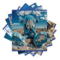 Тетрадь общая ученическая ErichKrause Roof Toy, 48 листов, клетка, глянцевая ламинация_MIX-PACK