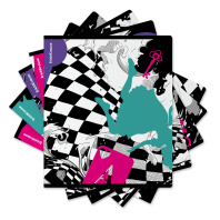 Тетрадь общая ученическая ErichKrause Wonderland, 48 листов, клетка, выборочный УФ-лак_MIX-PACK