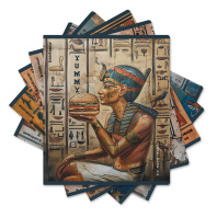 Тетрадь общая ученическая ErichKrause Newgypt, 48 листов, клетка, матовая ламинация+выборочный УФ-лак_MIX-PACK