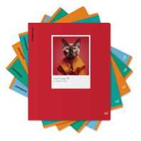 Тетрадь общая ученическая ErichKrause CatTone, 48 листов, клетка, матовая ламинация+выборочный УФ-лак_MIX-PACK