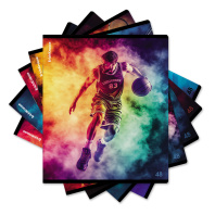 Тетрадь общая ученическая ErichKrause Champs, 48 листов, клетка, матовая ламинация_MIX-PACK