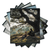 Тетрадь общая ученическая ErichKrause Friends, 48 листов, клетка, глянцевая ламинация_MIX-PACK