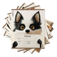 Тетрадь школьная ученическая ErichKrause Note Friends, 12 листов, линейка (в плёнке по 10 шт.)_MIX-PACK Тетрадь школьная ученическая ErichKrause Note Friends, 12 листов, линейка (в плёнке по 10 шт.)_MIX-PACK