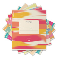 Тетрадь школьная ученическая ErichKrause Ornament, 12 листов, линейка (в плёнке по 10 шт.)_MIX-PACK Тетрадь школьная ученическая ErichKrause Ornament, 12 листов, линейка (в плёнке по 10 шт.)_MIX-PACK