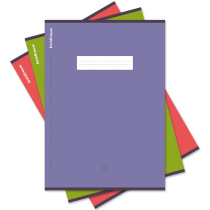 Тетрадь общая ученическая ErichKrause Unicolor Bright, А4, 96 листов, клетка_MIX-PACK