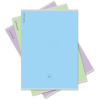 Тетрадь общая ученическая ErichKrause Классика, А4, 96 листов, линейка_MIX-PACK