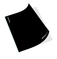Тетрадь общая ученическая с пластиковой обложкой на скобе ErichKrause Black Diamond, Литература, 48 листов, линейка