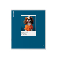 Тетрадь общая ученическая ErichKrause DogTone, История, 48 листов, клетка, выборочный УФ-лак Тетрадь общая ученическая ErichKrause DogTone, История, 48 листов, клетка, выборочный УФ-лак