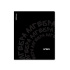 Тетрадь общая ученическая ErichKrause Noir, Алгебра, 48 листов, клетка, ламинация soft-touch+выборочный УФ-лак