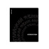 Тетрадь общая ученическая ErichKrause Noir, Английский язык, 48 листов, клетка, ламинация soft-touch+выборочный УФ-лак