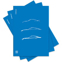 Тетрадь общая ученическая с пласт. обл. на скобе ErichKrause CoverProBook® Мираж, текстура песок, синий, А4, 48 л., клетка_МИКС