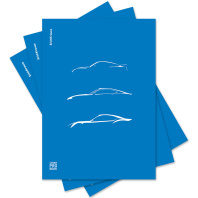 Тетрадь общая ученическая с пластиковой обложкой на скобе ErichKrause Mirage, синий, А4, 48 листов, клетка_MIX-PACK