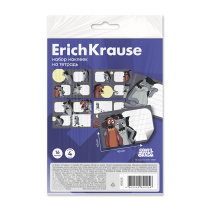 Наклейки на тетрадь ErichKrause Жил-был Пес, 4 листа, в пакете с европодвесом