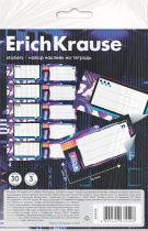 Наклейки на тетрадь ErichKrause Киберигра, 3 л., в пакете с европодвесом