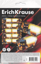 Наклейки на тетрадь ErichKrause Кубомир, 3 л., в пакете с европодвесом