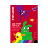 Цветной картон глянцевый на клею ErichKrause, Jolly Friends, А4, 10 листов, 10 цветов (школьно-письменные принадлежности)