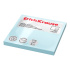 Блок самоклеящийся бумажный ErichKrause 75х75 мм, 100 листов, голубой