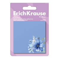 Блок самоклеящийся бумажный ErichKrause Pastel Bloom, 75х75 мм, 50 листов