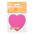 Блок самоклеящийся бумажный ErichKrause Heart Neon, 50 листов, розовый